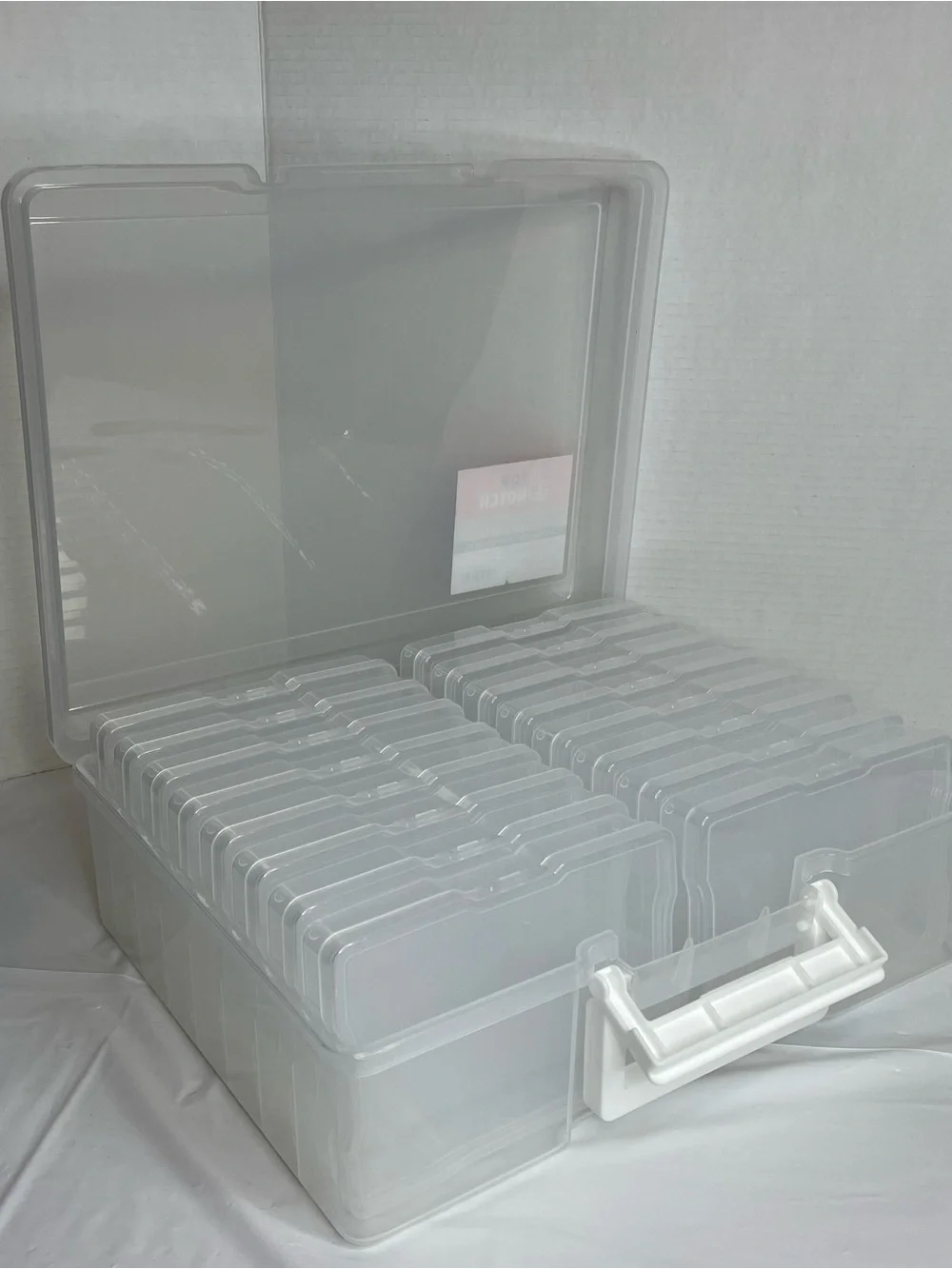 Top Notch Clear Photo & Craft Storage Organizer